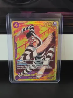 Mr.2.Bon.Kurei (Bentham) EB01-061 Extra Booster: Memorial Collection Foil - Image 1