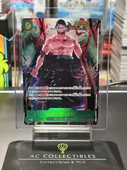 Roronoa Zoro Alt Art OP06-118 SEC Wings of Captain One Piece Japanese A - Image 1
