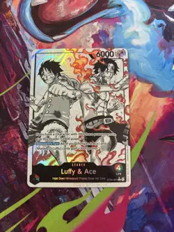 Luffy and Ace Parallel Alt Art Starter Deck EX: Luffy & Ace ST30-001 English NM - Image 1