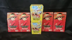 One Piece 4x OP-13 Sleeves and Kami Double Pack Lot - Image 1
