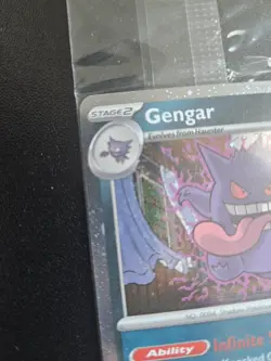 Pokemon TCG: Perfect Order - Gengar 50/88 GAMESTOP EXCLUSIVE RARE PROMO CARD - Image 2