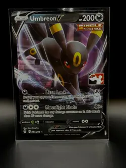 Pokemon TCG Umbreon v Prize Pack Series Play! Stamped Card 094/203 NM - Image 1