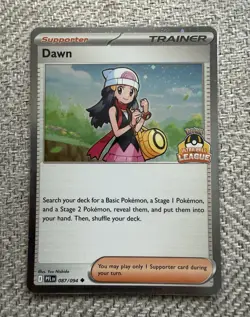 Dawn Ultra Ball League 087/094 Trainer-Supporter Promo Pokemon Card US SELLER - Image 1