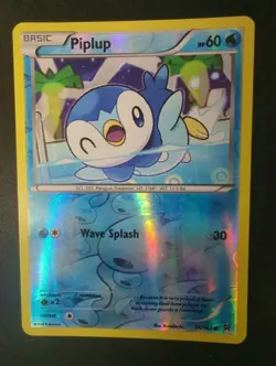 Piplup 36/162 XY BREAKthrough Pokemon Card 2015 LP - Image 1