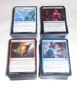 Magic The Gathering Final Fantasy 400 Job Lot Bulk Cards Lands And Commons - Image 1