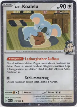 Pokemon Aokis Koalelu Cosmos Holo Promo 175/217 NM DE - Image 1