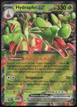 Pokemon Hydrapfel ex Double Rare Prismatische Entwicklungen 011/131 NM DE - Image 1
