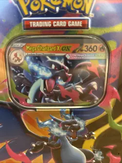 Pokemon TCG Mega Charizard EX Tin Set Of 6 (X & Y) Brand New Factory Sealed - Image 5