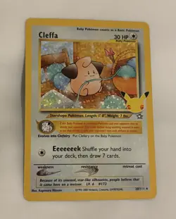 Pokemon- Celebrations Classic Collection- Cleffa 20/111 Rare Holo NM - Image 3