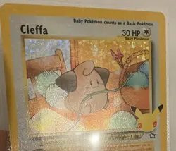 Pokemon- Celebrations Classic Collection- Cleffa 20/111 Rare Holo NM - Image 4