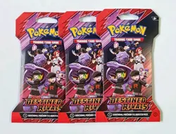 Pokemon Destined Rivals - 1 Sleeved Booster Pack (Random Art) Pokemon - Image 1