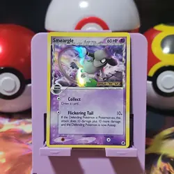 Pokemon TCG Smeargle Delta Species Reverse Holo Dragon Frontiers 39/101 STAMPED - Image 1