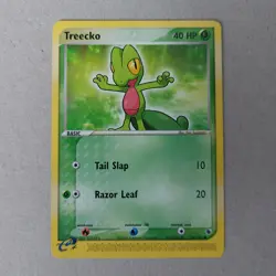 Treecko 76/109 EX Ruby & Sapphire Set Nintendo Pokemon Card - Image 1