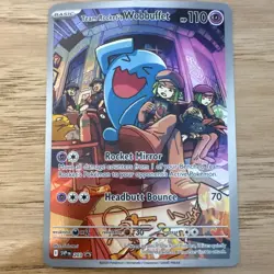 The Pokemon Company Pokemon TCG Team Rocket's Wobbuffet 203 SV Promo Holo 110 - Image 1