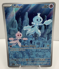 Pokemon TCG Frillish 126/086 SV White Flare Illustration Rare Holo Full Art - Image 1