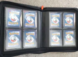 4 Pocket Trading Card Zip Binder 128 Cards Premium TCG Top Loader 35 Pt Album - Image 5