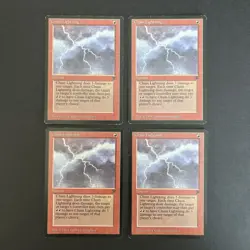 MTG 4x Chain Lightning - Legends - Magic: The Gathering - Image 1