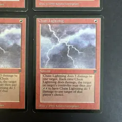 MTG 4x Chain Lightning - Legends - Magic: The Gathering - Image 2