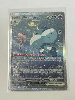 The Pokemon Company Pokemon TCG Jellicent ex 168/086 White Flare Holo SIR 270 HP - Image 1