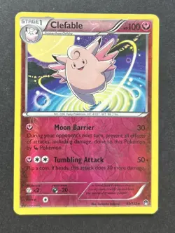 Clefable 82/122 - Reverse Holo - BREAKPoint - Pokemon TCG - MP - Image 1