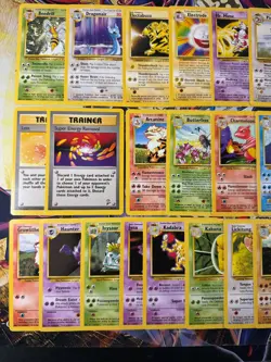 Pokemon Base Set II 12/20 Rares, Complete Uncommon, & Common Set 90/90 NM Lot - Image 2