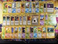 Pokemon Base Set II 12/20 Rares, Complete Uncommon, & Common Set 90/90 NM Lot - Image 5