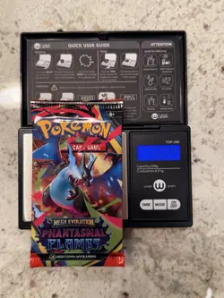 VERY HEAVY!! (22.64g) Pokemon Phantasmal Flames – Factory Sealed Booster Pack! - Image 1