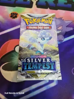 21.7 Grams 🔥 HEAVY 🔥 Pokemon TCG Silver Tempest Booster Pack! FACTORY SEALED✅ - Image 3