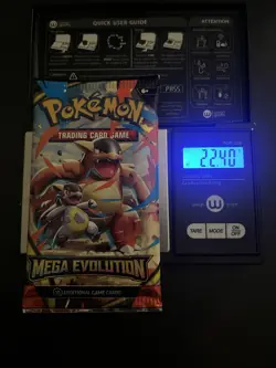 (HEAVY) 22.40g Pokemon TCG Mega Evolution Booster Pack (SEALED)✅ - Image 1