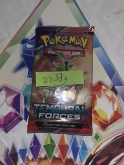 Heavy! 22.33g Pokemon Sealed Temporal Forces Booster Pack - Image 2