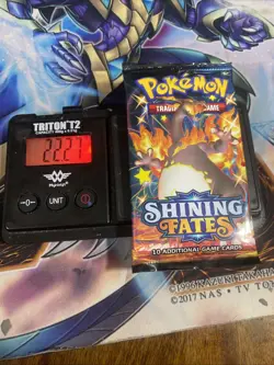 HEAVY!! 22.27G Pokemon TCG Shining Fates Booster Pack - Image 1