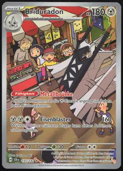 Pokemon Briduradon Illustration Rare Stellarkrone 155/142 NM DE - Image 1