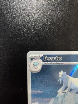 Beartic 110/086 Holo Illustration Rare Black Bolt Pokemon - Image 3