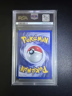 PSA 9 MINT Misty's Seadra 9/132 HOLO RARE Gym Heroes Pokemon Card - Image 2