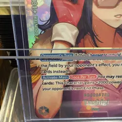 Bandai One Piece Card Game Tashigi SP OP-16 - Image 4