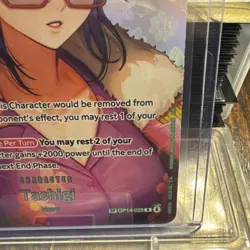 Bandai One Piece Card Game Tashigi SP OP-16 - Image 5
