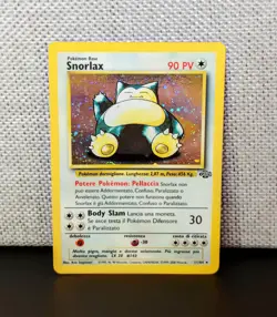 Pokemon Card Jungle Snorlax 11/64 Holo Rare Italian - Image 1