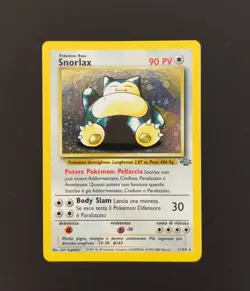 Pokemon Card Jungle Snorlax 11/64 Holo Rare Italian - Image 3