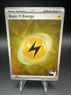 Pokemon TCG Electric Lightning Energy SVE 012 Cosmo Holo Prize Pack Series - NM - Image 1