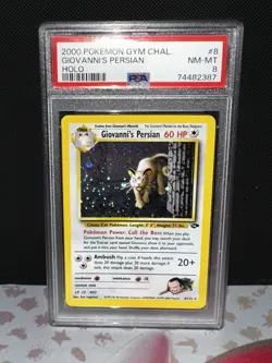 Pokemon TCG Giovanni's Persian 8/132 Gym Challenge Holo Rare Unlimited - Image 1