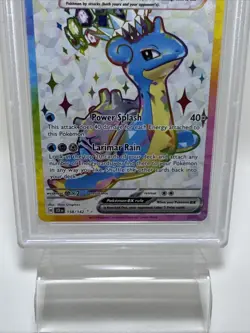 PSA 9 Lapras ex 158/142 Ultra Rare Stellar Crown Pokemon TCG With Bumper - Image 4