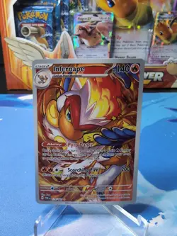 Infernape 173/167 Pokemon Twilight Masquerade Illustration Rare NM - Image 1