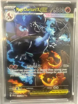 Pokemon 2025 Mega Charizard X ex 125/094 SIR Phantasmal Flames GEM MINT PSA 10 - Image 4