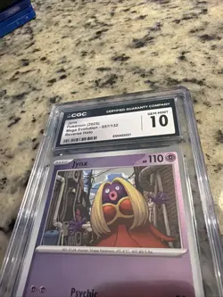 2025 Pokemon Mega Evolution Revere Holo Jynx #057/132 CGC Gem Mint 10 - Image 3