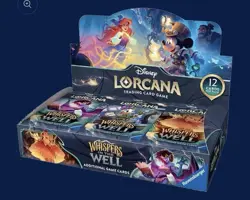 Disney Lorcana TCG Whispers in the Well Booster Box Sealed - 24 Packs - Image 1