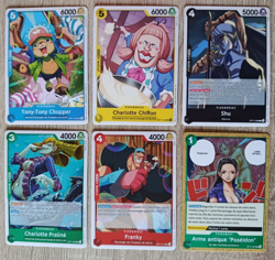 Lot de 6 Cartes Divers ONE PIECE CARD GAME FR - Image 1