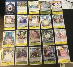 One Piece OP05 Awakening Of The New Era 92% Complete Set 112 Card Lot NM - Image 1