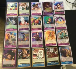One Piece OP05 Awakening Of The New Era 92% Complete Set 112 Card Lot NM - Image 3