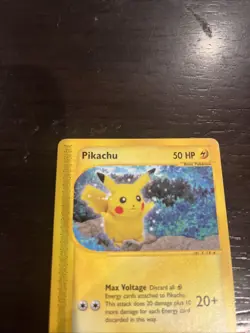 Pikachu 84/144 Skyridge Regular Non Holo Rare Pokemon LP Very Clean Card See Pic - Image 5