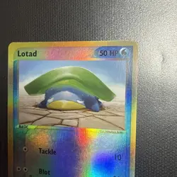Pokemon 2003 EX Sandstorm Lotad Reverse Holo Common Card #66/100 NM - Image 5
